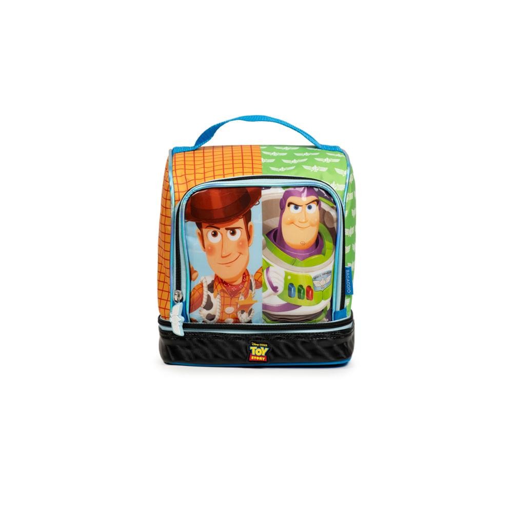 Lancheira Térmica Infantil Masculina Toy Story  Verde e Caramelo em Oferta na Shopee