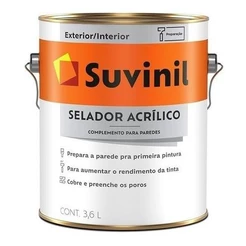 Selador Acrílico P/Parede Gl 3,6L - Suvinil
