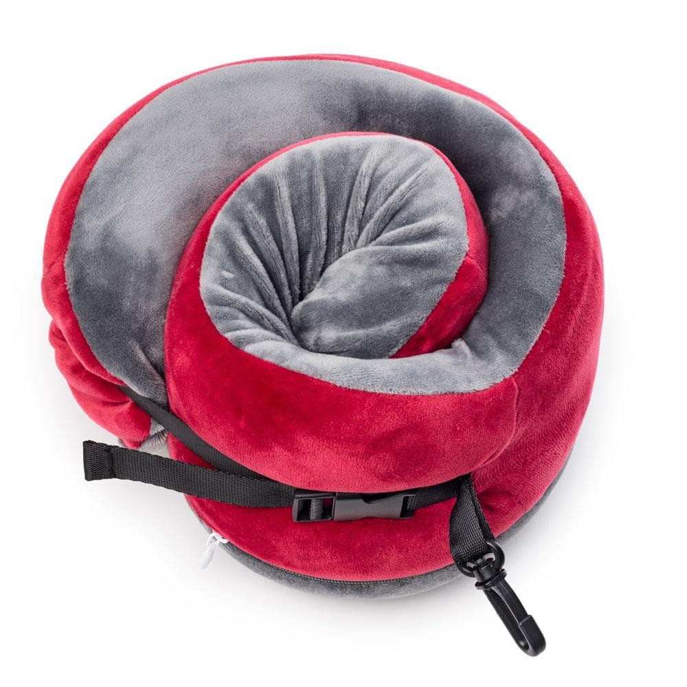 Almofada de Pescoço Compacta Flex Vinho em Oferta na Shopee
