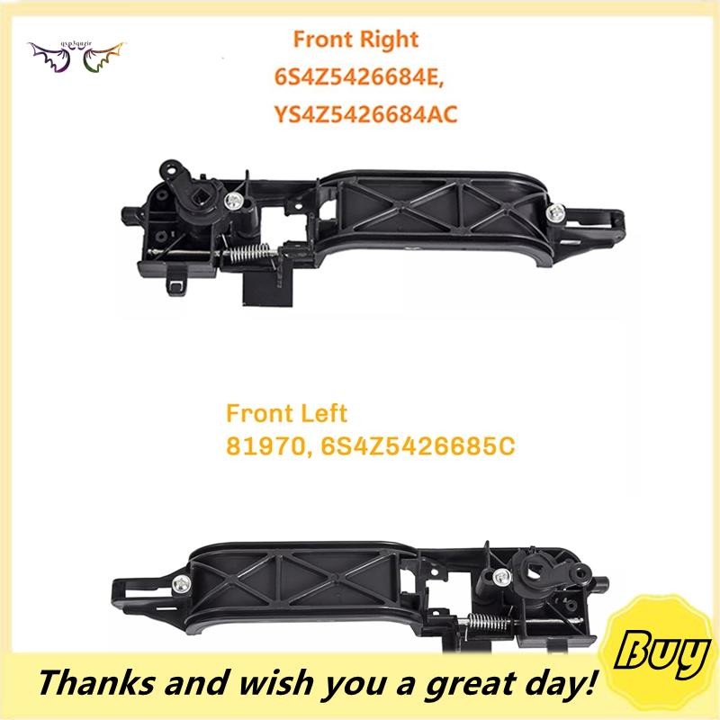 Kit De Reparo De Suporte De Maçaneta De Porta Externa De Carro Para Ford Focus 2000-2007 Dianteiro