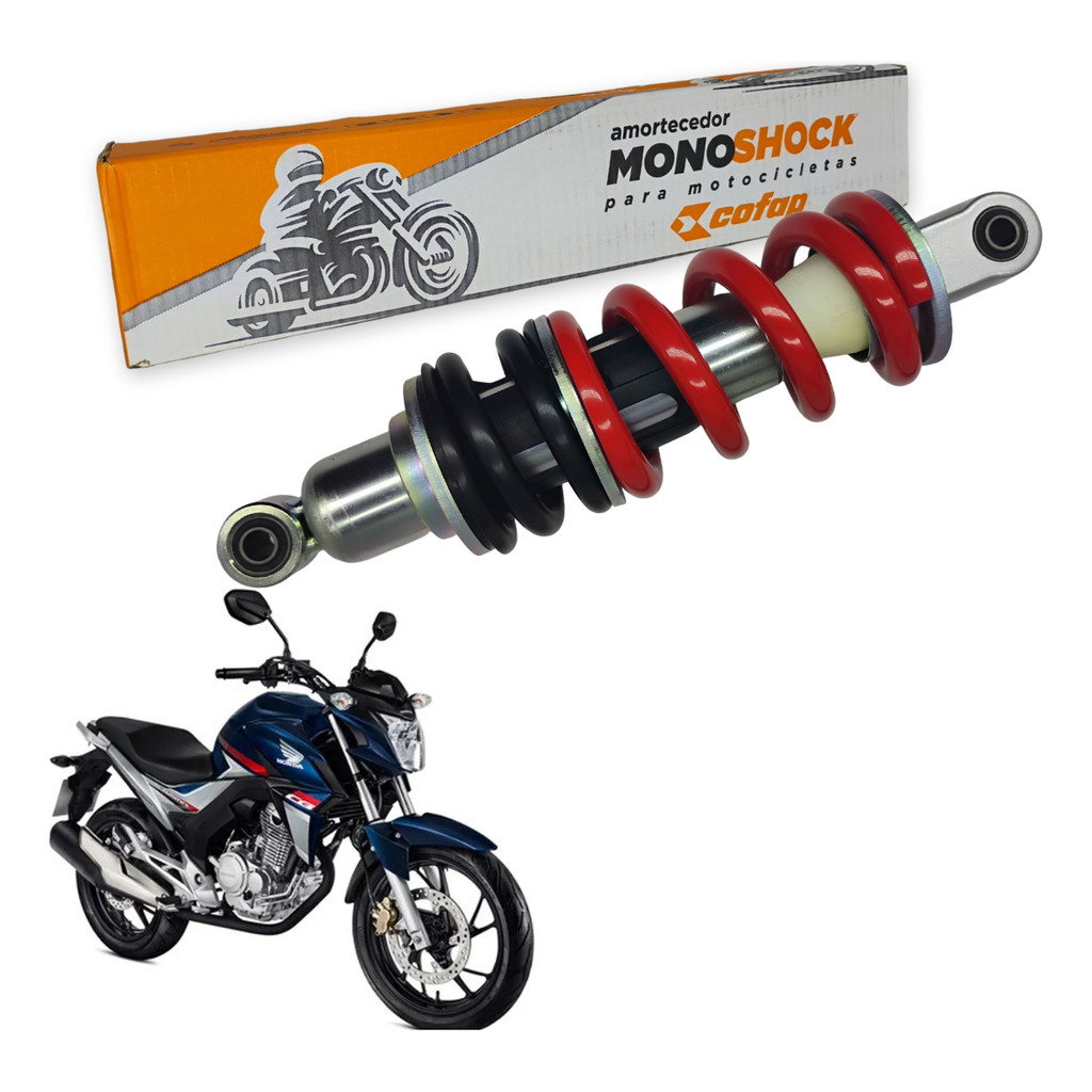 Amortecedor Central Prolink Monoshock Cb 250 Twister 2015 2016 2017 2018 2019 A 2021 Original Cofap