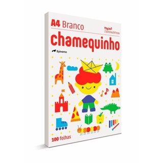 Papel Sulfite A4 Chamex Branco C/100 Folhas em Oferta na Shopee