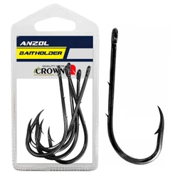 Anzol Para Pesca Com Fisga Baitholder Black - Crown
