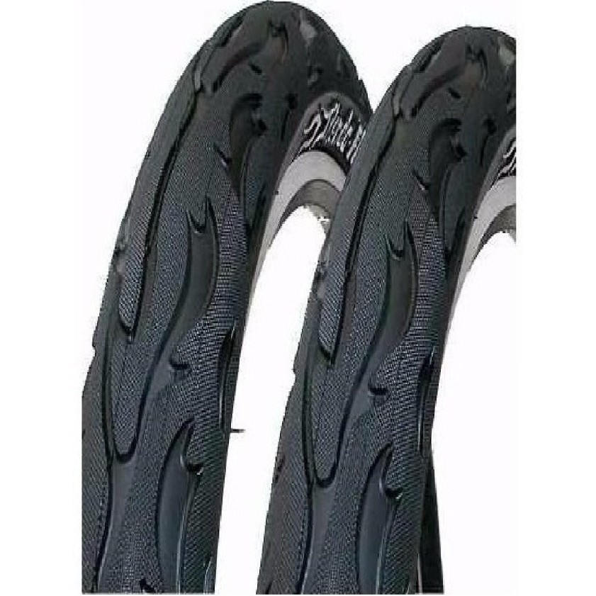 Par Pneu Slick Kenda Flame Aro 20 X 2.25 Balão Original Cros - Sports & Outdoors