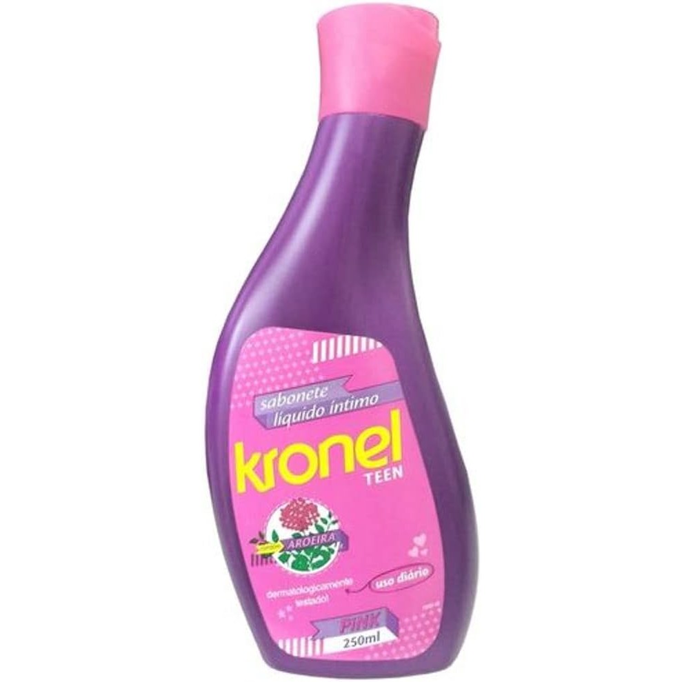 Kronel Teen Pink Infantil Sabonete Liquido intimo 250ml