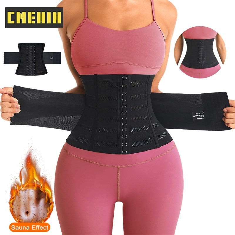 CMENIN Treinador De Cintura Fina Espartilho Sexy Feminino Roupa Íntima De Nylon Modelador ...