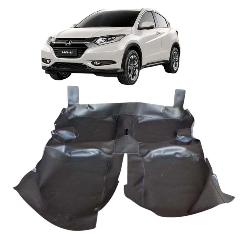 TAPETE CARPETE ASSOALHO HONDA HRV 2015/2021 PRETO FOSCO