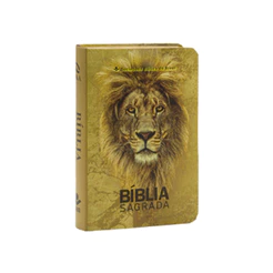 Bíblia Sagrada | Bolso | NAA | Leão Dourado
