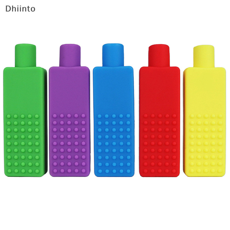 [Dhiint] 1 Unidade De Lápis Mastigável Topper Mordida Silicone Mordedor Sensorial Em