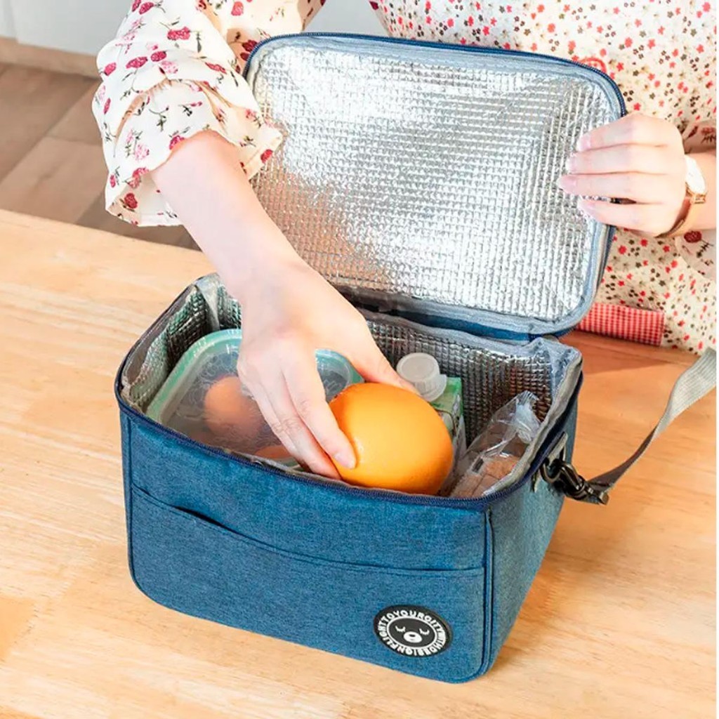 Lancheira Térmica Marmita Fitness Bolsa Almoço Viagem Trabalho em Oferta na Shopee