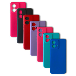 Capa Case Capinha Para Moto Edge 40 Neo 5g Aveludada Silicone Protetora Anti Impacto