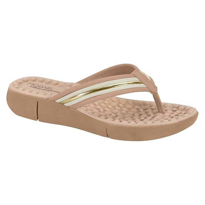 Chinelo Ortopédico Modare Feminino Esporão Massageador Macio - 7142.121