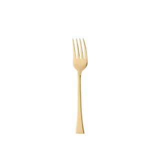 6 Garfos para Mesa Wolff Berna Dourado de Aço Inox