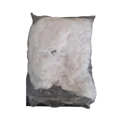 ESTOPA ALVEJADA BRANCA 500 GRAMAS ESTOPAS HALOSER