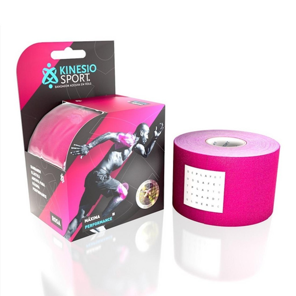 Bandagem Elástica Adesiva Rolo 5cm X 5m Kinesiosport · foto 2