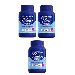 Kit 3 Vitamina Kids 60 Cápsulas - Neo Química em Oferta na Shopee