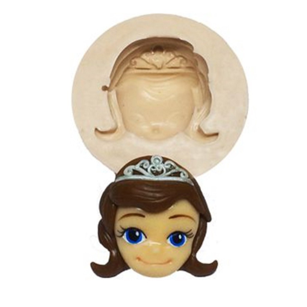 MOLDE DE SILICONE PRINCESA SOFIA
