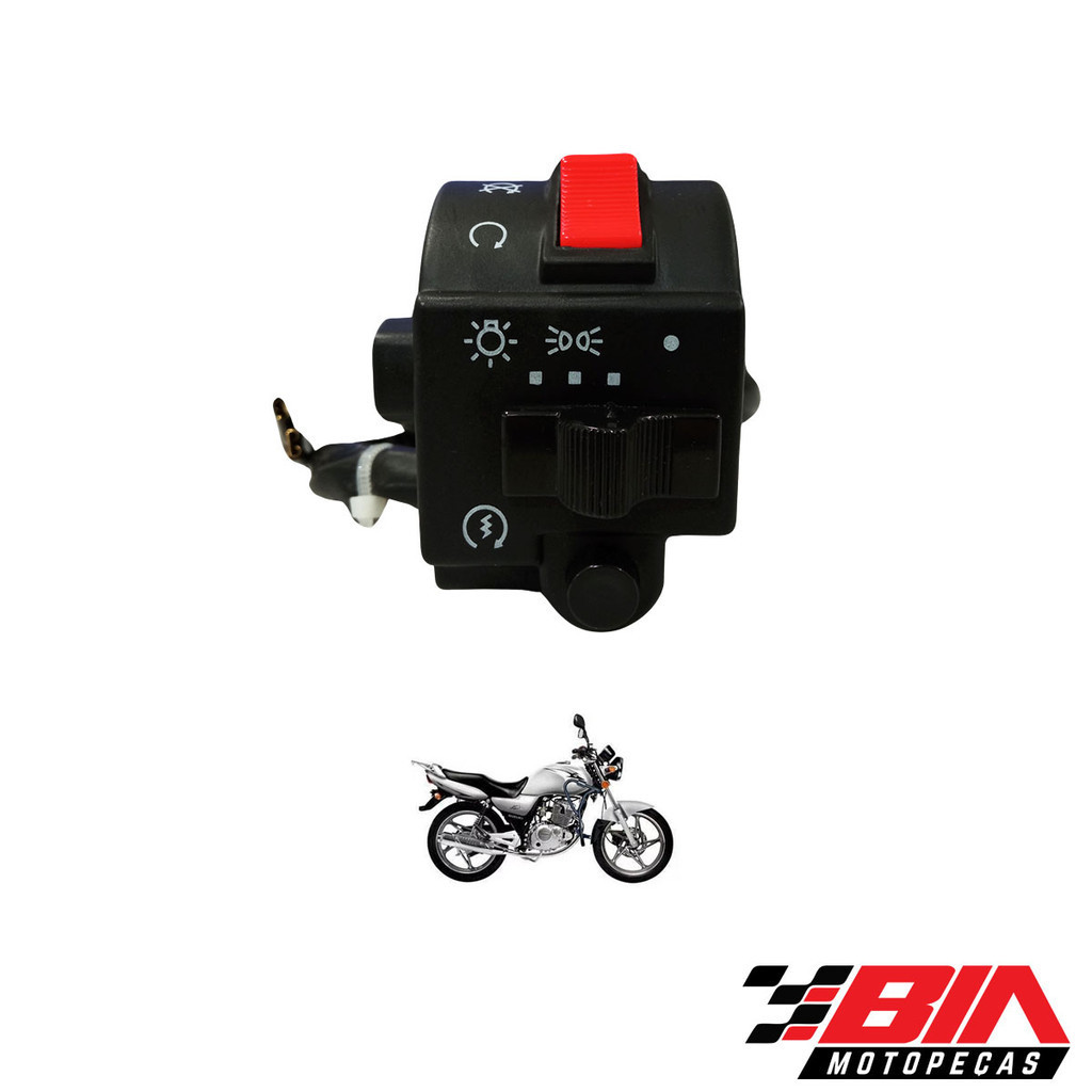 Punho De Partida 8 Fios SUZUKI YES 2004 2005 2006 2007 e INTRUDER 2002 2003 2004 2005 2006 2007 2008 2009 2010 — imagem 2 de 2