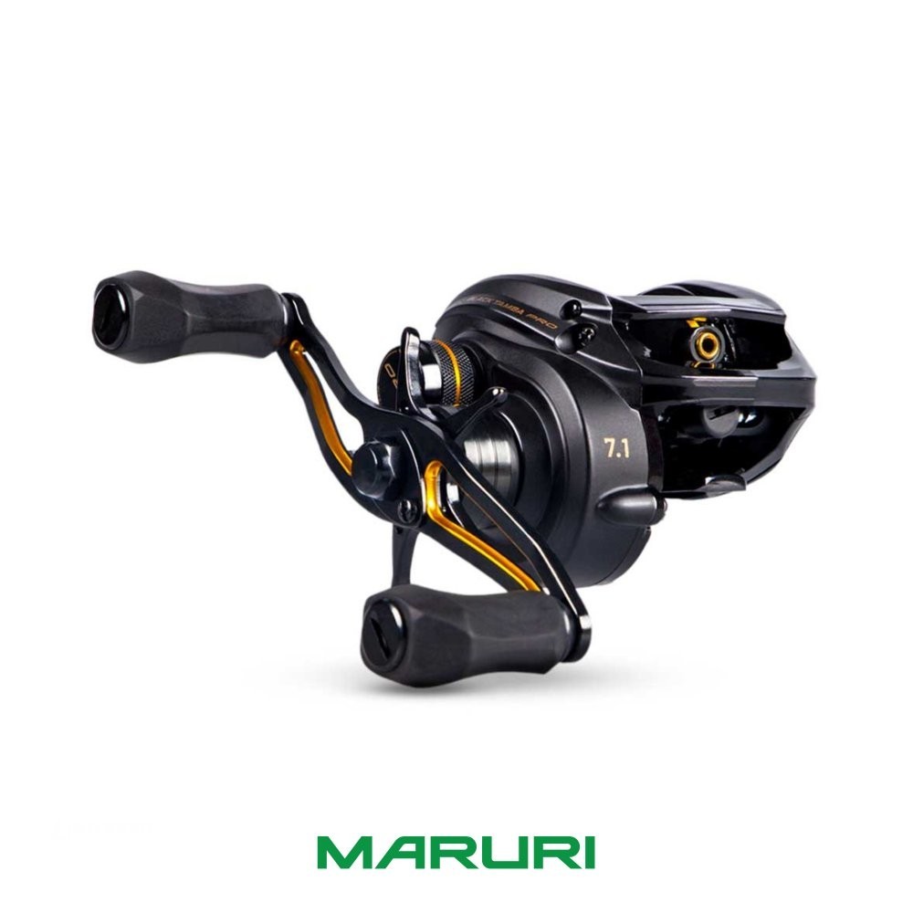 Carretilha Maruri Black Tamba PRO Velocidade de 7.1:1 Drag de 8kg com 11 Rolamentos