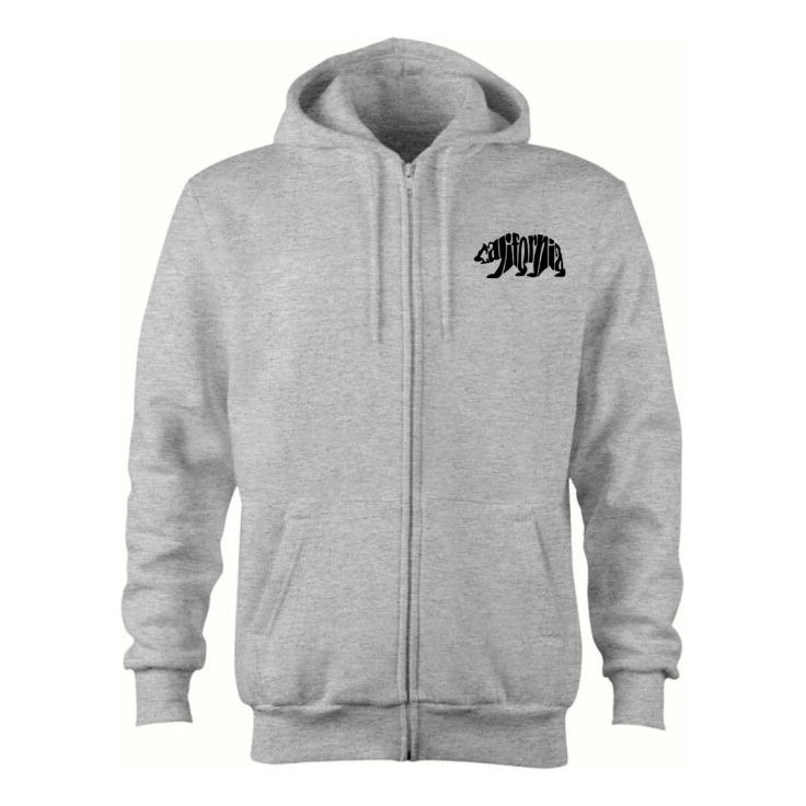 Moletom Com Ziper, Masculino E Feminino, Estampado — imagem 2 de 2