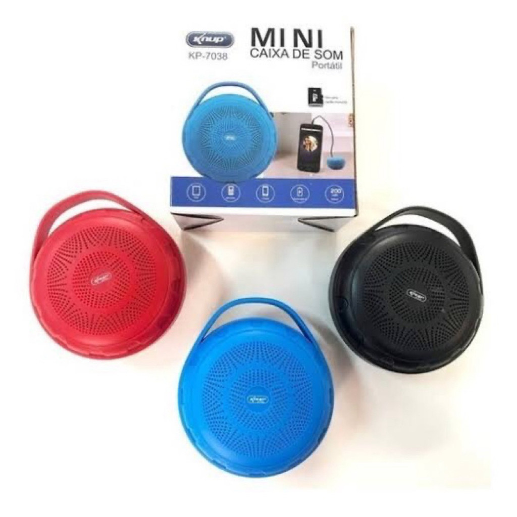 MINI CAIXA DE SOM PORTÁTIL 2W (cod.0039)