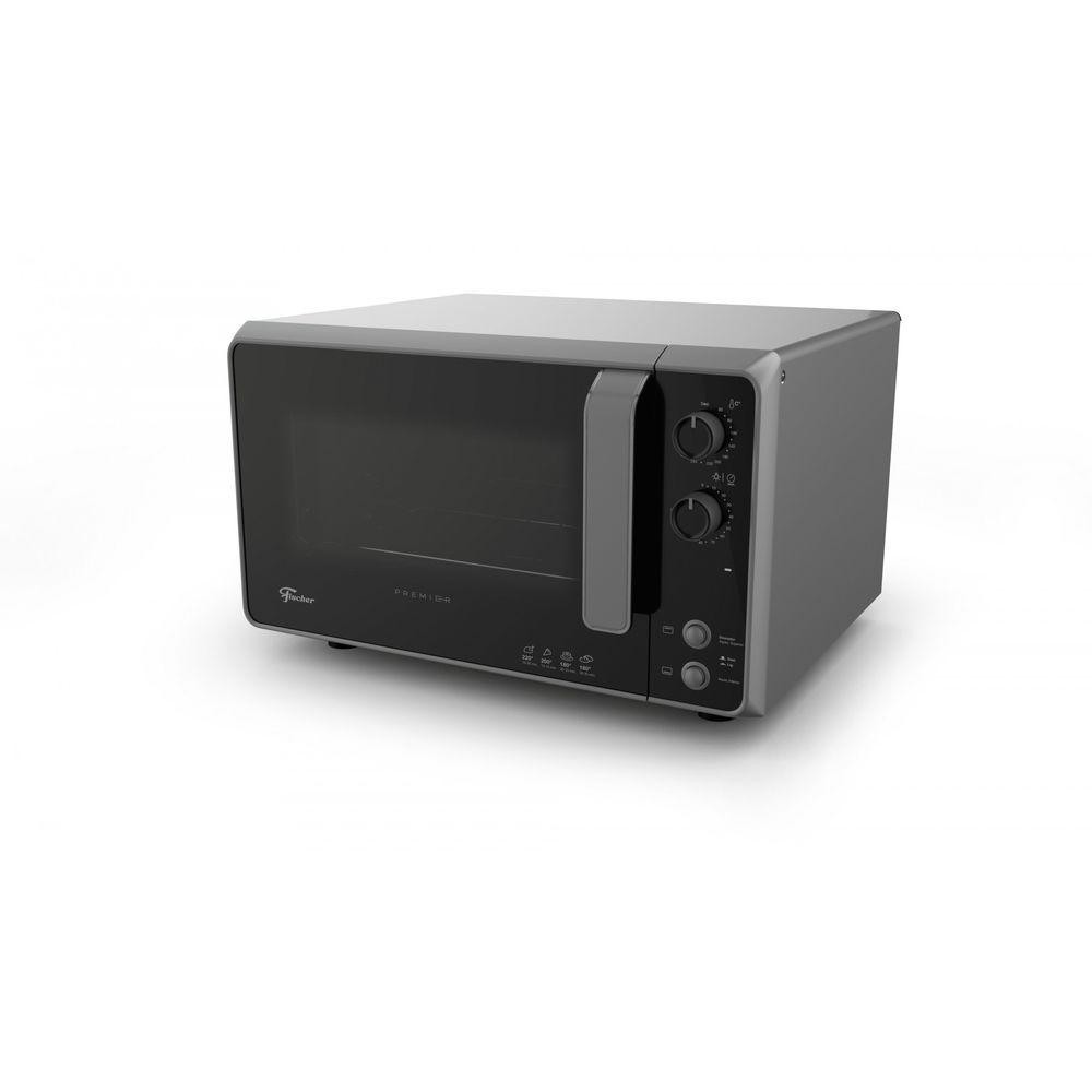 Forno Elétrico Fischer Premier Bancada 48L Prata 127V em Oferta na Shopee