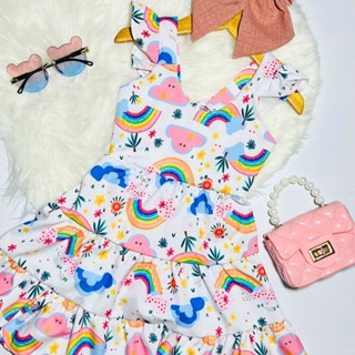 Vestido Infantil Menina Festas Premium Soltinho Confortável Verão Nuvem Menininha em Oferta na Shopee