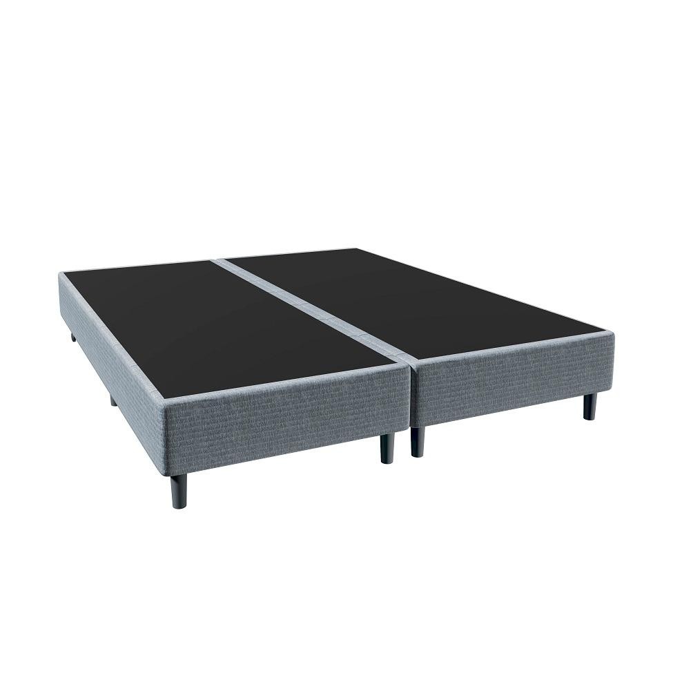 Base para Cama Box Queen Celine (40x158x198) Cinza em Oferta na Shopee