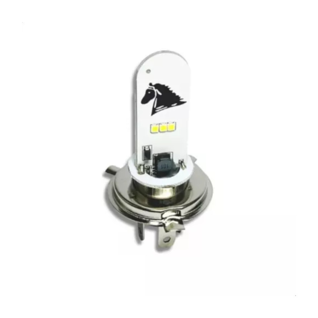 Detalhes do Lâmpada LED H4 8000K Stallion Dafra Intruder Mottu Sport