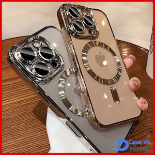 Capa Oficial De Ouro Deserto Para iPhone Air 17 16 15 14 13 12 11 Pro Max Transparente Magsafe Lente Magnética Proteger em Oferta na Shopee