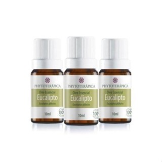 Kit 3x Óleo Essencial de Eucalipto Globulus - 10ml em Oferta na Shopee