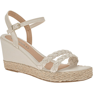 Sandália Anabela Feminino Plataforma Corda Salto Médio em Oferta na Shopee