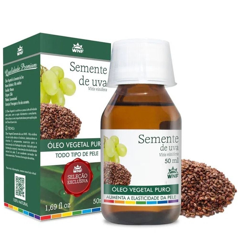 Óleo Vegetal de Semente de Uva 50ml WNF