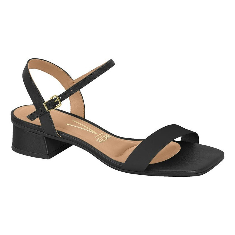 Sandalia Vizzano Feminina Salto Baixo Grosso Bloco Conforto em Oferta na Shopee