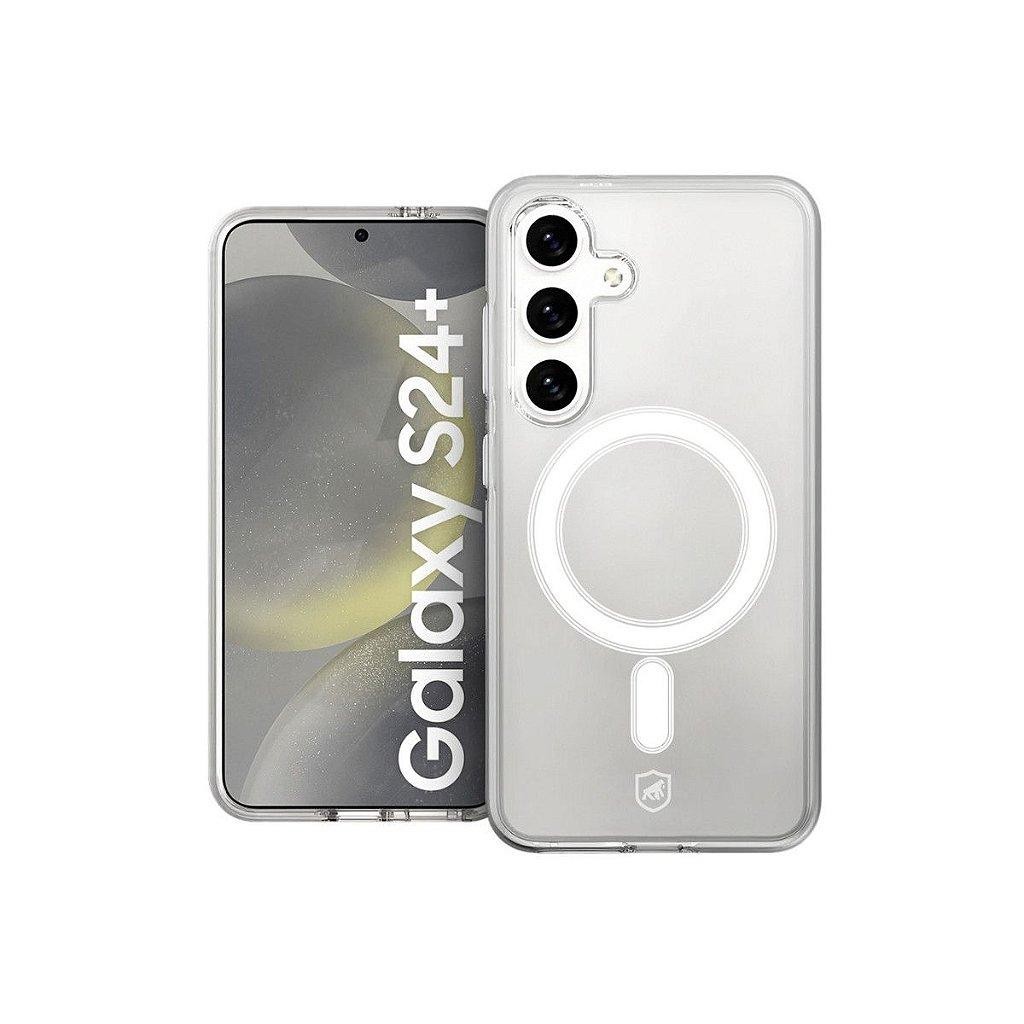 Capa Case Capinha Transparente MagSafe p/ Samsung Galaxy S24 Plus Gshield – Policarbonato Resistente em Oferta na Shopee