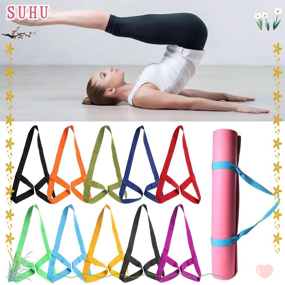 SUHU Yoga Mat Strap Correia Ajustável Para Exercícios Esportivos