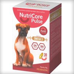 NutriCore Pulse Maxi 330 mg Suplemento Alimentar - 30 Cápsulas