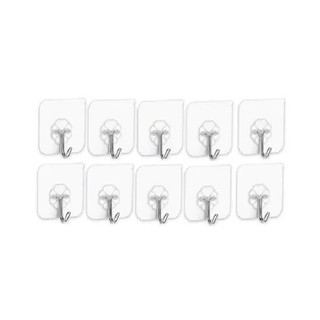 Kit10/20/30/50 Ganchos Adesivos Parede Multi Funcional Autocolante Casa Cozinha Quarto Ba…