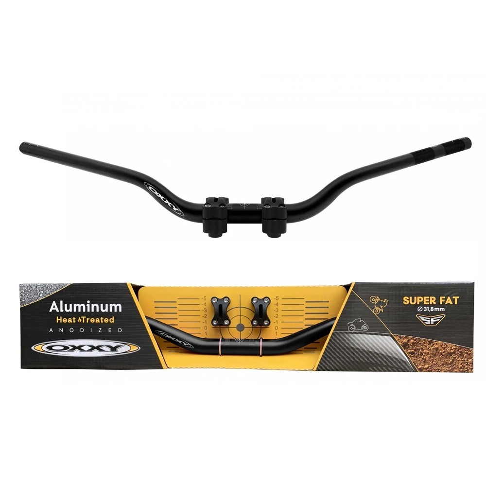 Guidão Oxxy super fat Bar Naked 31mm + Adaptador Cb300 250