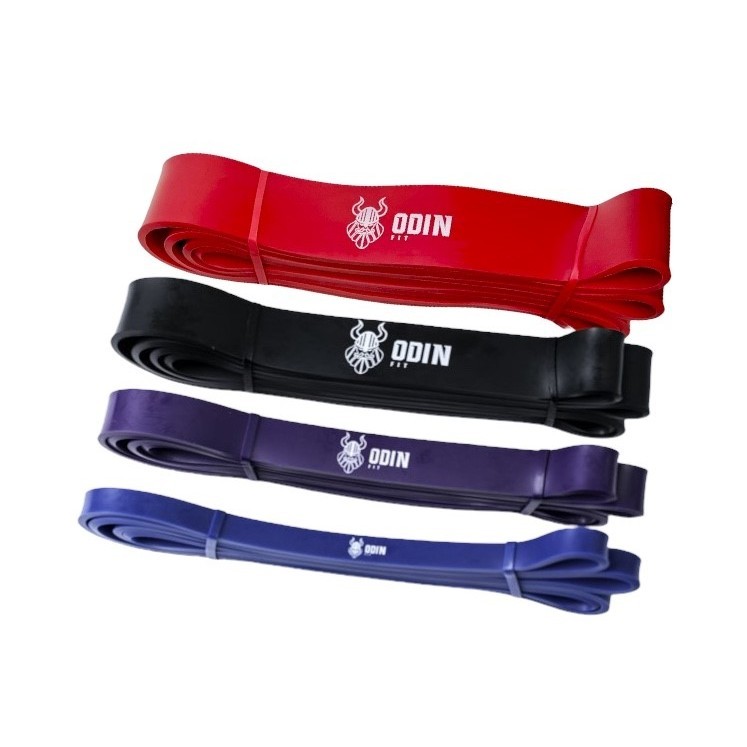 Kit Super Band 4 Intensidades Elasticos Treino Odin Fit