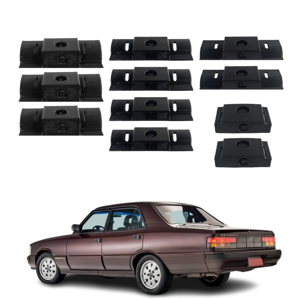 Suporte Presilha do Forro TRASEIRO do  Opala Diplomata Comodoro 91/92