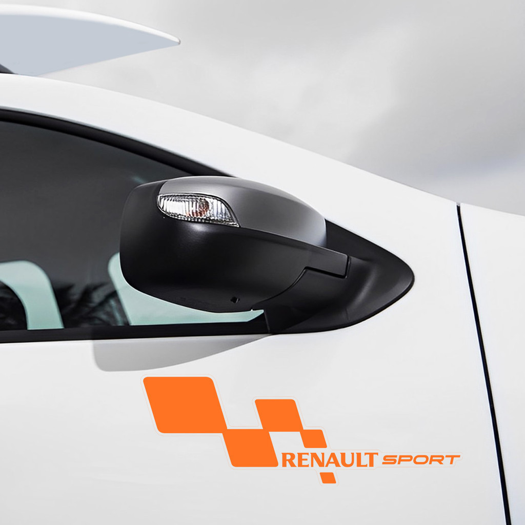Kit Par Adesivo Tuning Renault Sport Sandero Logan Duster Genérico
