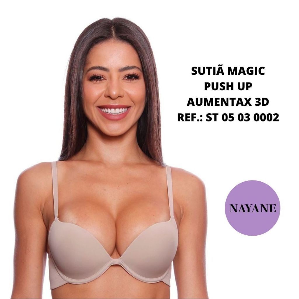 Sutiã 3d com Bojo - Comprar com Melhor Preço em Lingerie e Roupa Íntima