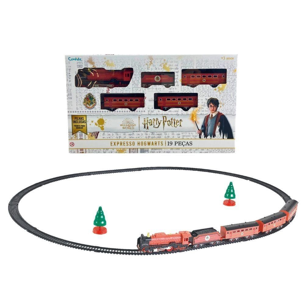 Ferrovia Mágica Harry Potter 19 Peças - Candide - Hobbies & Collections