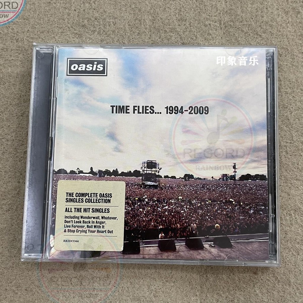 Original Oasis Time Flies 1994-2009 2Disc Album [Lacrado] Brand new