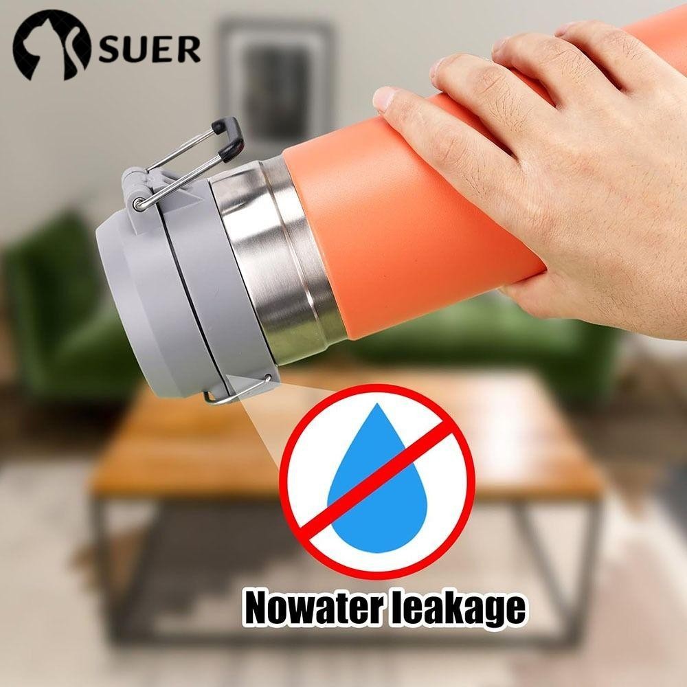 Junta Para Garrafa De Água SUEBR , Evita Vazamentos , Rolha De Copo De Silicone Durável , FLIP GO Rápido em Oferta na Shopee
