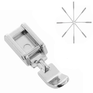Calcador Ziper Vivo Estreito Maquina Domestica 10 agulhas em Oferta na Shopee