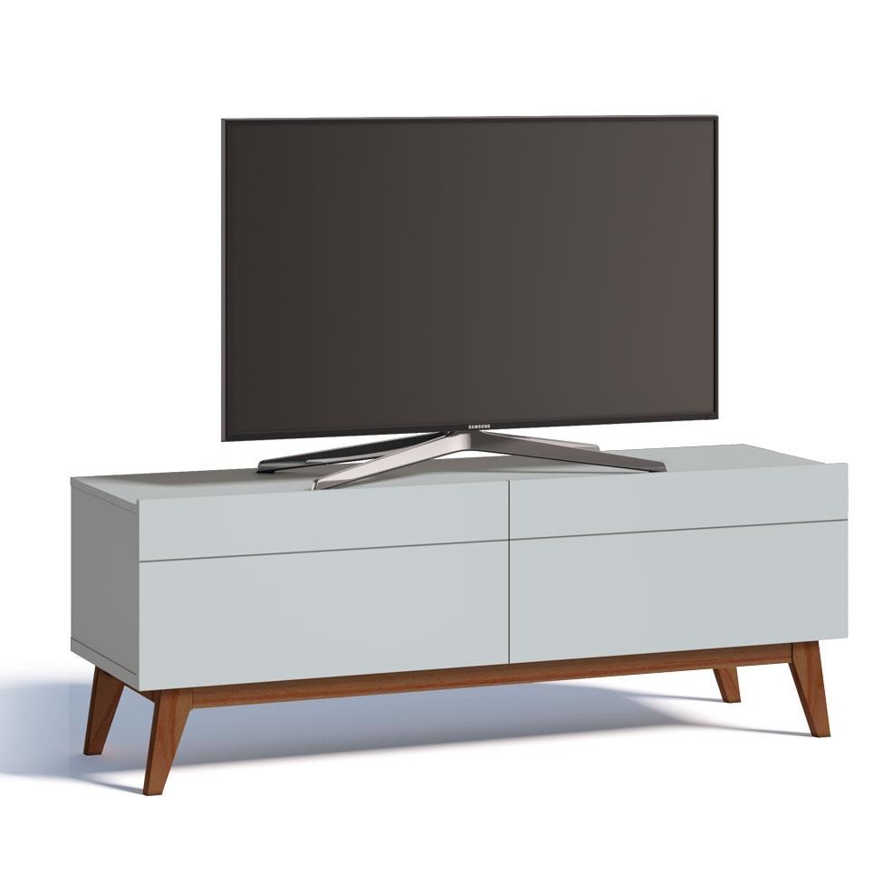 Rack Classic I 2 GV Branco Acetinado 146 cm - Home & Living