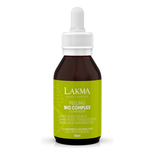 Peeling Bio Complex Clareador De Manchas Lakma 50ml em Oferta na Shopee