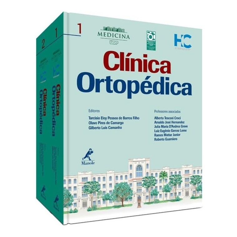 Livro - Clínica Ortopédica - 2 Vols - Usp - Barros Filho